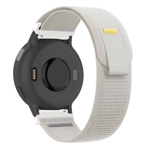SumRioo 20 mm Armband für Garmin Vivoactive 5/Vivoactive 3/3 Music/Venu/Venu 2 Plus/Venu Sq/Venu Sq 2, Nylon Uhrenarmband für Garmin Forerunner 55/165/165 Music/245/245 Music/645/645 Music, Weiß SumRioo 20 mm Armband für Garmin Vivoactive 5/Vivoactive 3/3 Music/Venu/Venu 2 Plus/Venu Sq/Venu Sq 2, Nylon Uhrenarmband für Garmin Forerunner 55/165/165 Music/245/245 Music/645/645 Music, Weiß von SumRioo
