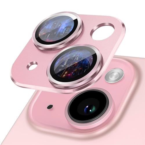 SumRioo Kameraschutz für iPhone 15 / iPhone 15 Plus Kamera Panzerglasfolie, 9H Härte Linsenschutz Aluminiumlegierung, HD Kratzfest Kamera Schutzfolie für iPhone 15 / iPhone 15 Plus - Rosa SumRioo Kameraschutz für iPhone 15 / iPhone 15 Plus Kamera Panzerglasfolie, 9H Härte Linsenschutz Aluminiumlegierung, HD Kratzfest Kamera Schutzfolie für iPhone 15 / iPhone 15 Plus - Rosa von SumRioo