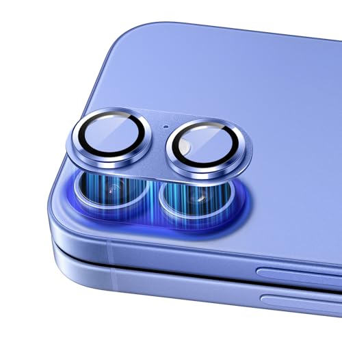SumRioo Kameraschutz für iPhone 16/iPhone 16 Plus Kamera Panzerglasfolie, 9H Härte Linsenschutz Aluminiumlegierung, HD Kratzfest Kamera Schutzfolie für iPhone 16/16 Plus, Blau SumRioo Kameraschutz für iPhone 16/iPhone 16 Plus Kamera Panzerglasfolie, 9H Härte Linsenschutz Aluminiumlegierung, HD Kratzfest Kamera Schutzfolie für iPhone 16/16 Plus, Blau von SumRioo