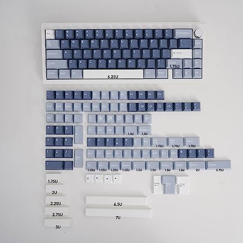 175 Tasten PBT Double Shot Tastenkappen Cherry Profil Fishing Keycaps Set für 60% 65% 75% 95% Kirsche Mx Schalter Mechanische Tastatur von Sumgsn