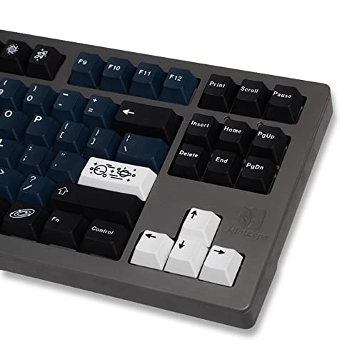 PBT Galaxy Tastenkappen 136 Tasten Dye-Sub Cherry Profile Blue Star Keycap Set Geeignet für 60/75/87/100/108 Layout Mechanische Gaming Tastatur PBT Galaxy Tastenkappen 136 Tasten Dye-Sub Cherry Profile Blue Star Keycap Set Geeignet für 60/75/87/100/108 Layout Mechanische Gaming Tastatur von Sumgsn