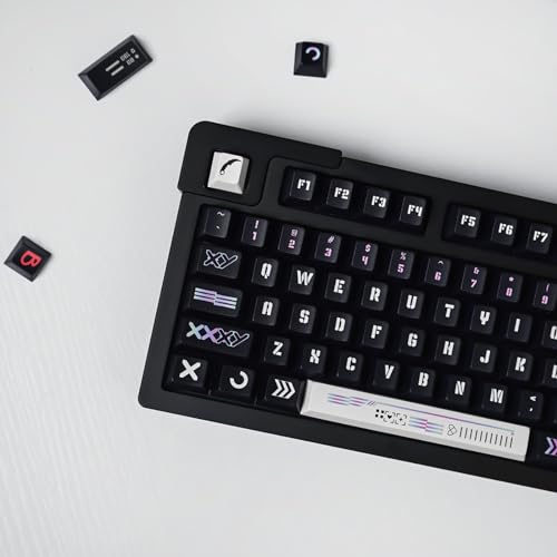 PBT Tastenkappen 129 Tasten Cherry Profile Keycaps Set für 60% 65% 95% Cherry Mx Schalter Mechanische Tastatur von Sumgsn