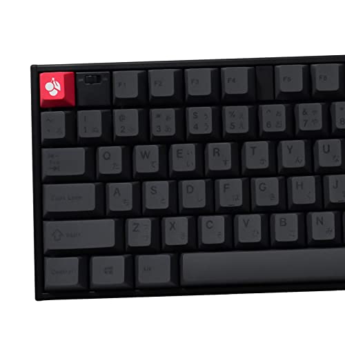 PBT Tastenkappen 130 Tasten Dye Sub Cherry Profile Japanese Gray Keycaps Set for 61/87/104/108 Cherry Mx Switches Mechanische Tastatur von Sumgsn