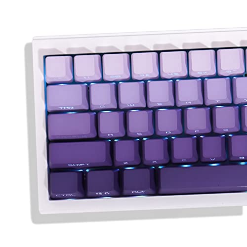 Sumgsn 134 Tasten Double Shot PBT Tastenkappen OEM Profil Gradient Purple Keycaps für 61/87/104/108 Kirsche mx Schalter mechanische Tastatur von Sumgsn