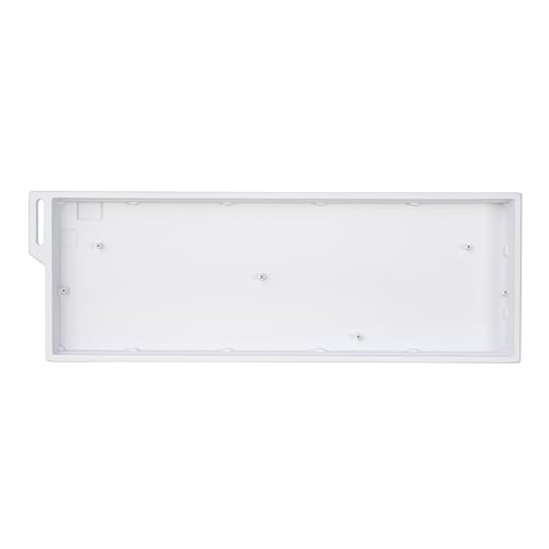 Sumgsn H60 Aluminium Tastaturgehäuse 60% Weiß Tastaturgehäuse anpassen Fit für wooting Tastaturen Rakka 61/64 Mechanische Tastatur von Sumgsn