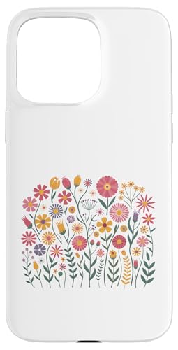 Bunte Wildblumen Hülle für iPhone 15 Pro Max Bunte Wildblumen Hülle für iPhone 15 Pro Max von Summer Aesthetic