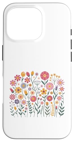 Bunte Wildblumen Hülle für iPhone 16 Pro Bunte Wildblumen Hülle für iPhone 16 Pro von Summer Aesthetic