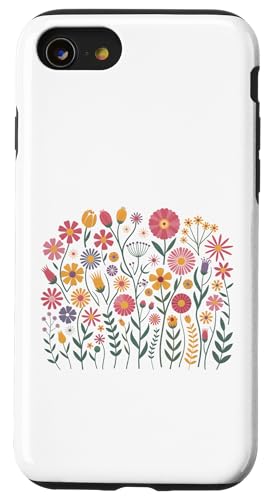 Bunte Wildblumen Hülle für iPhone SE (2020) / 7 / 8 von Summer Aesthetic