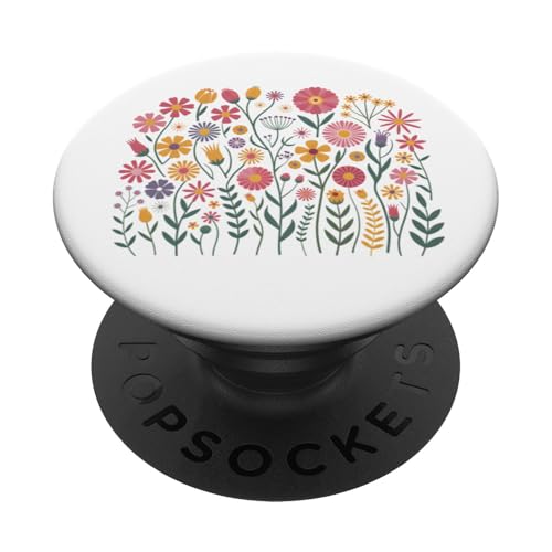 Bunte Wildblumen PopSockets Klebender PopGrip Bunte Wildblumen PopSockets Klebender PopGrip von Summer Aesthetic