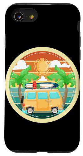 Palmen, Strand, Meer, Cocktails und Sonne Hülle für iPhone SE (2020) / 7 / 8 von Summer Holiday Apparel & Accessories