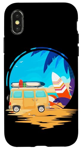 Palmen, Strand, Meer, Cocktails und Sonne Hülle für iPhone X/XS von Summer Holiday Apparel & Accessories