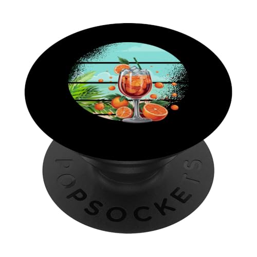 Palmen, Strand, Meer, Cocktails und Sonne PopSockets Klebender PopGrip von Summer Holiday Apparel & Accessories