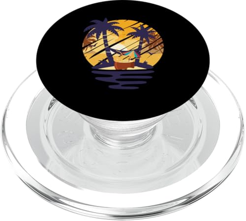 Palmen, Strand, Meer, Cocktails und Sonne PopSockets PopGrip für MagSafe von Summer Holiday Apparel & Accessories