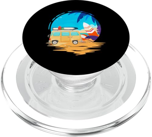Palmen, Strand, Meer, Cocktails und Sonne PopSockets PopGrip für MagSafe von Summer Holiday Apparel & Accessories