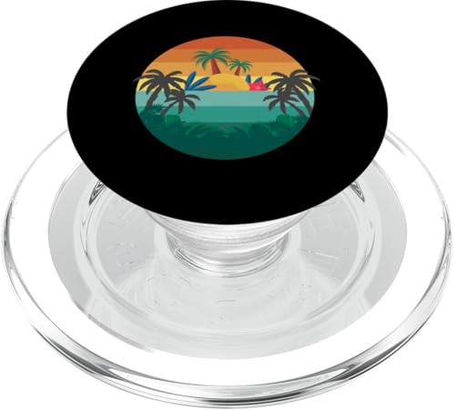 Palmen, Strand, Meer, Cocktails und Sonne PopSockets PopGrip für MagSafe von Summer Holiday Apparel & Accessories
