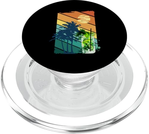Palmen, Strand, Meer, Cocktails und Sonne PopSockets PopGrip für MagSafe von Summer Holiday Apparel & Accessories