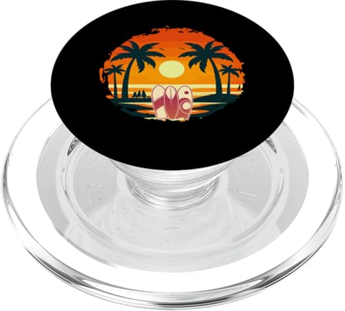 Palmen, Strand, Meer, Cocktails und Sonne PopSockets PopGrip für MagSafe von Summer Holiday Apparel & Accessories