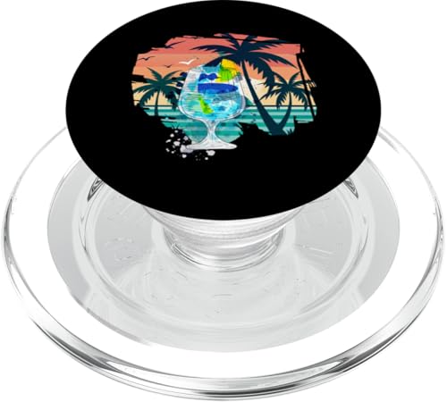 Palmen, Strand, Meer, Cocktails und Sonne PopSockets PopGrip für MagSafe von Summer Holiday Apparel & Accessories
