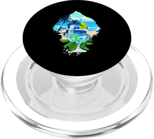 Palmen, Strand, Meer, Cocktails und Sonne PopSockets PopGrip für MagSafe von Summer Holiday Apparel & Accessories