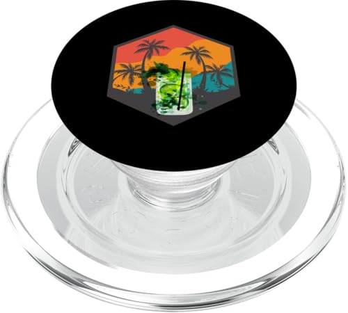 Palmen, Strand, Meer, Cocktails und Sonne PopSockets PopGrip für MagSafe von Summer Holiday Apparel & Accessories