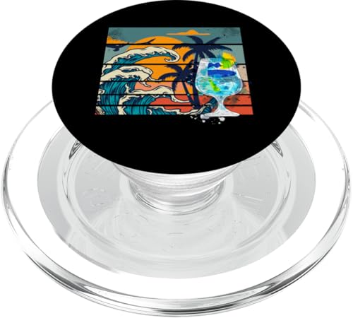 Palmen, Strand, Meer, Cocktails und Sonne PopSockets PopGrip für MagSafe von Summer Holiday Apparel & Accessories