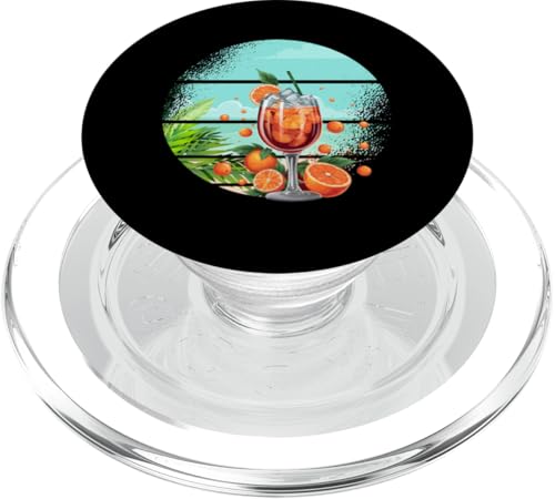 Palmen, Strand, Meer, Cocktails und Sonne PopSockets PopGrip für MagSafe von Summer Holiday Apparel & Accessories