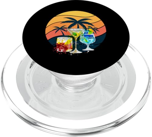 Palmen, Strand, Meer, Cocktails und Sonne PopSockets PopGrip für MagSafe von Summer Holiday Apparel & Accessories