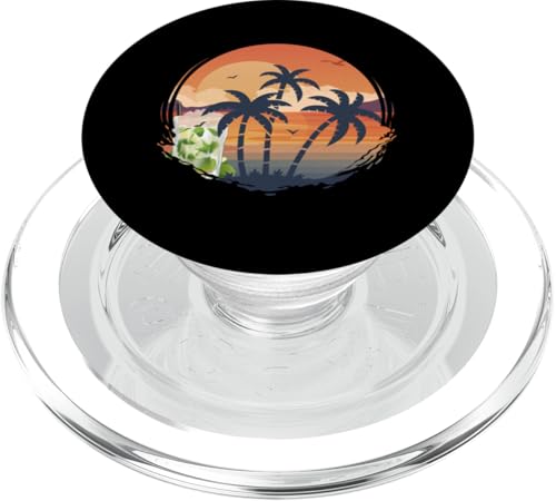 Palmen, Strand, Meer, Cocktails und Sonne PopSockets PopGrip für MagSafe von Summer Holiday Apparel & Accessories