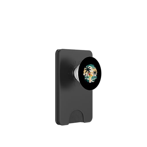 Palmen, Strand, Meer, Cocktails und Sonne PopSockets PopWallet für MagSafe von Summer Holiday Apparel & Accessories