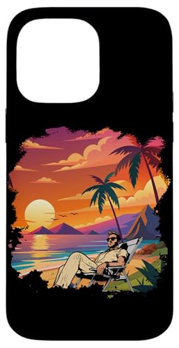 Palme, Strand, Meer, Chill und Sonne Hülle für iPhone 14 Pro Max Palme, Strand, Meer, Chill und Sonne Hülle für iPhone 14 Pro Max von Summer Holiday Relax Apparel & Accessories