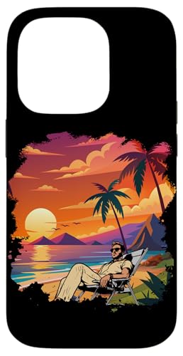 Palme, Strand, Meer, Chill und Sonne Hülle für iPhone 14 Pro von Summer Holiday Relax Apparel & Accessories
