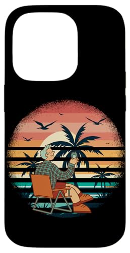 Palme, Strand, Meer, Chill und Sonne Hülle für iPhone 14 Pro von Summer Holiday Relax Apparel & Accessories