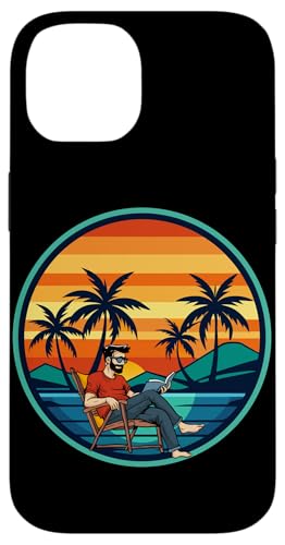Palme, Strand, Meer, Chill und Sonne Hülle für iPhone 14 von Summer Holiday Relax Apparel & Accessories