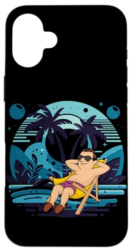 Palme, Strand, Meer, Chill und Sonne Hülle für iPhone 16 Plus Palme, Strand, Meer, Chill und Sonne Hülle für iPhone 16 Plus von Summer Holiday Relax Apparel & Accessories