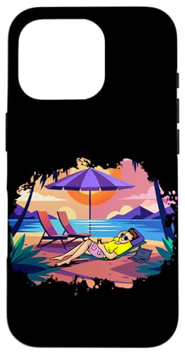 Palme, Strand, Meer, Chill und Sonne Hülle für iPhone 16 Pro Palme, Strand, Meer, Chill und Sonne Hülle für iPhone 16 Pro von Summer Holiday Relax Apparel & Accessories