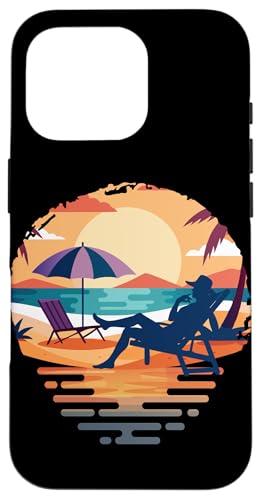 Palme, Strand, Meer, Chill und Sonne Hülle für iPhone 16 Pro Palme, Strand, Meer, Chill und Sonne Hülle für iPhone 16 Pro von Summer Holiday Relax Apparel & Accessories
