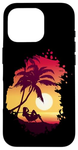 Palme, Strand, Meer, Chill und Sonne Hülle für iPhone 16 Pro Palme, Strand, Meer, Chill und Sonne Hülle für iPhone 16 Pro von Summer Holiday Relax Apparel & Accessories