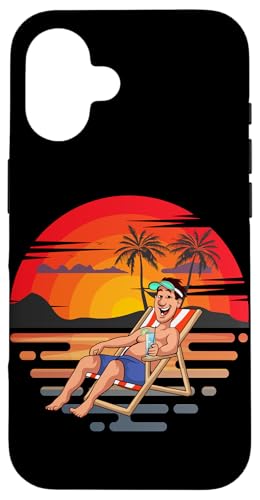 Palme, Strand, Meer, Chill und Sonne Hülle für iPhone 16 Palme, Strand, Meer, Chill und Sonne Hülle für iPhone 16 von Summer Holiday Relax Apparel & Accessories