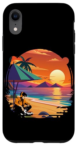 Palme, Strand, Meer, Chill und Sonne Hülle für iPhone XR Palme, Strand, Meer, Chill und Sonne Hülle für iPhone XR von Summer Holiday Relax Apparel & Accessories