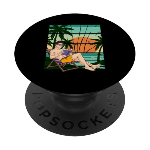 Palme, Strand, Meer, Chill und Sonne PopSockets Klebender PopGrip Palme, Strand, Meer, Chill und Sonne PopSockets Klebender PopGrip von Summer Holiday Relax Apparel & Accessories