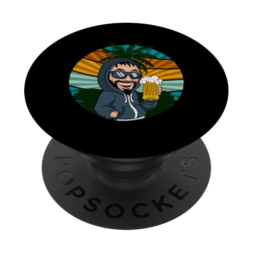 Palme, Strand, Meer, Chill und Sonne PopSockets Klebender PopGrip Palme, Strand, Meer, Chill und Sonne PopSockets Klebender PopGrip von Summer Holiday Relax Apparel & Accessories