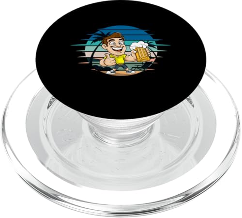 Palme, Strand, Meer, Chill und Sonne PopSockets PopGrip für MagSafe von Summer Holiday Relax Apparel & Accessories