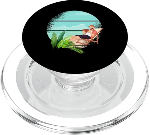 Palme, Strand, Meer, Chill und Sonne PopSockets PopGrip für MagSafe Palme, Strand, Meer, Chill und Sonne PopSockets PopGrip für MagSafe von Summer Holiday Relax Apparel & Accessories