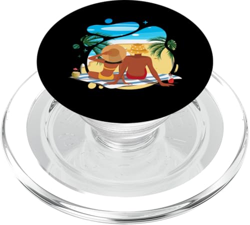 Palme, Strand, Meer, Chill und Sonne PopSockets PopGrip für MagSafe Palme, Strand, Meer, Chill und Sonne PopSockets PopGrip für MagSafe von Summer Holiday Relax Apparel & Accessories