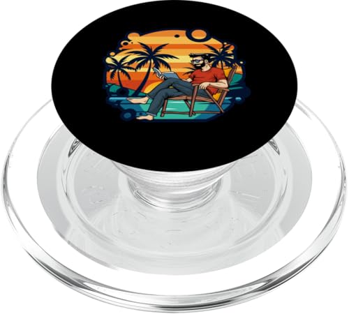 Palme, Strand, Meer, Chill und Sonne PopSockets PopGrip für MagSafe Palme, Strand, Meer, Chill und Sonne PopSockets PopGrip für MagSafe von Summer Holiday Relax Apparel & Accessories