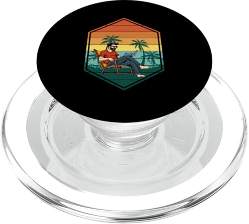 Palme, Strand, Meer, Chill und Sonne PopSockets PopGrip für MagSafe Palme, Strand, Meer, Chill und Sonne PopSockets PopGrip für MagSafe von Summer Holiday Relax Apparel & Accessories