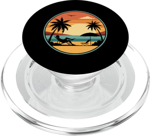 Palme, Strand, Meer, Chill und Sonne PopSockets PopGrip für MagSafe Palme, Strand, Meer, Chill und Sonne PopSockets PopGrip für MagSafe von Summer Holiday Relax Apparel & Accessories