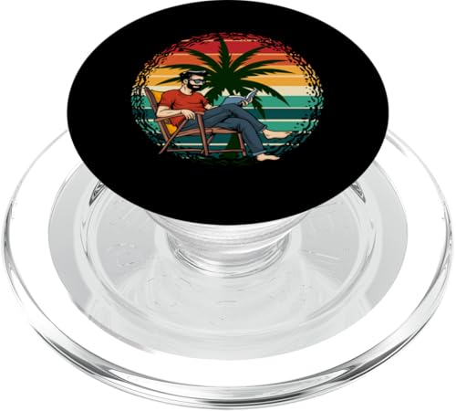 Palme, Strand, Meer, Chill und Sonne PopSockets PopGrip für MagSafe Palme, Strand, Meer, Chill und Sonne PopSockets PopGrip für MagSafe von Summer Holiday Relax Apparel & Accessories