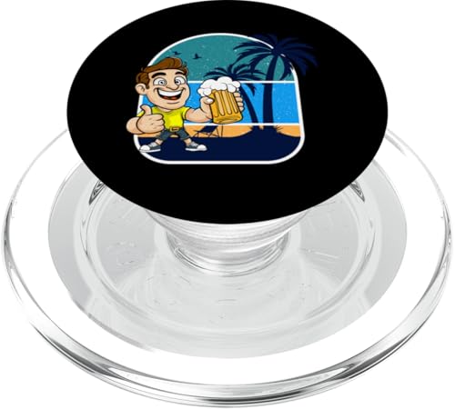 Palme, Strand, Meer, Chill und Sonne PopSockets PopGrip für MagSafe Palme, Strand, Meer, Chill und Sonne PopSockets PopGrip für MagSafe von Summer Holiday Relax Apparel & Accessories