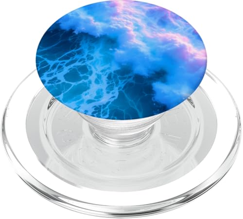 Blauer Ozean, Wellen, Sommer, Rosa, Meer, Strand, Türkis, Aqua PopSockets PopGrip für MagSafe Blauer Ozean, Wellen, Sommer, Rosa, Meer, Strand, Türkis, Aqua PopSockets PopGrip für MagSafe von Summer Ocean Blue Waves Phone Accessories